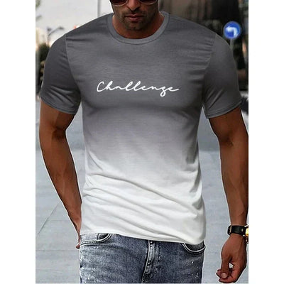 Tate | vintage-t-shirt mit farbverlauf für herren