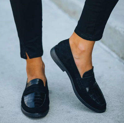 Agens - Zeitlose Schwarze Damen Business Schuhe