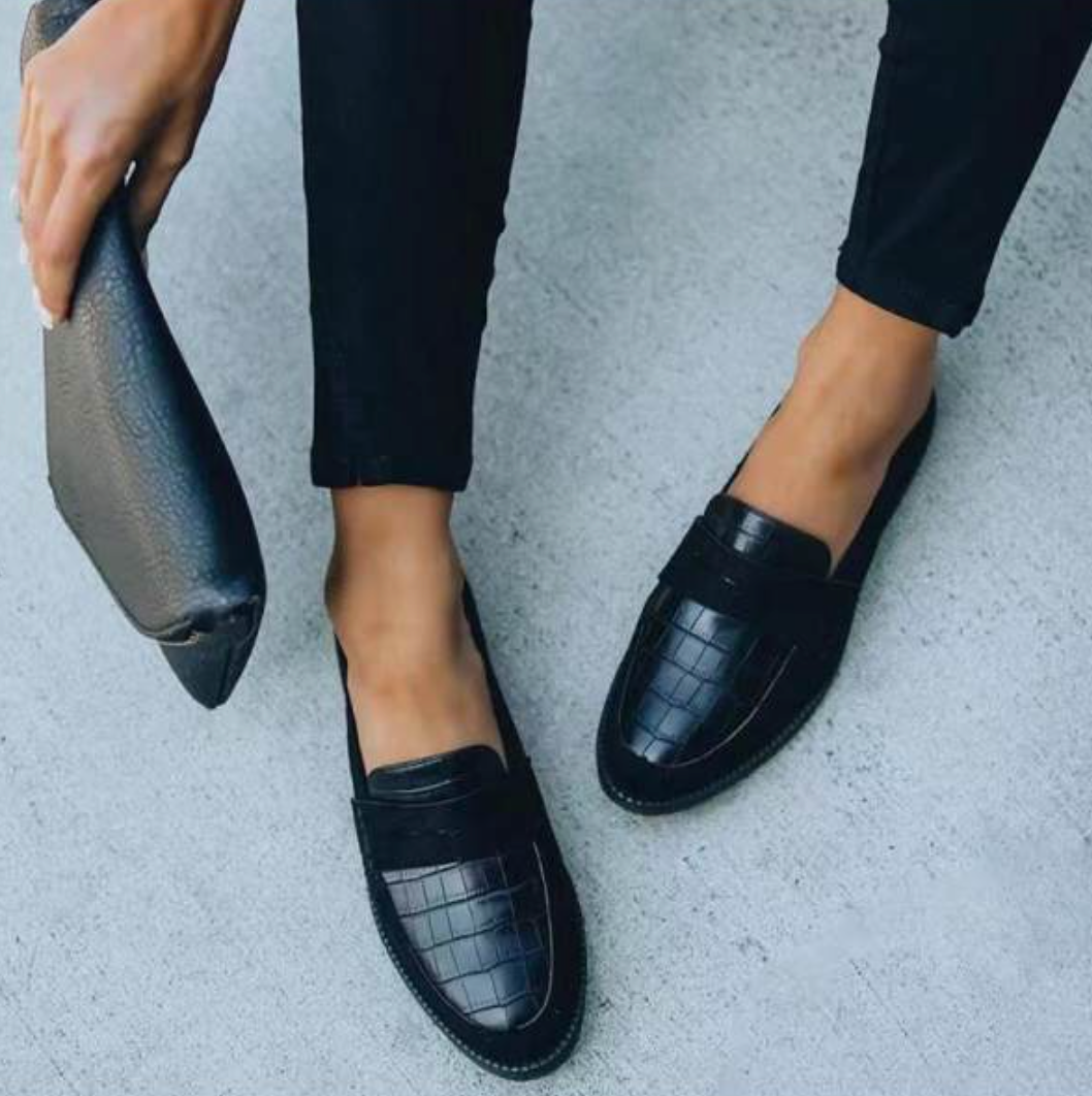 Agens - Zeitlose Schwarze Damen Business Schuhe