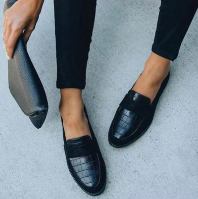 Agens - Zeitlose Schwarze Damen Business Schuhe