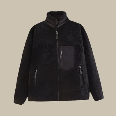 Zayne - bequeme fleece-pullover für herren