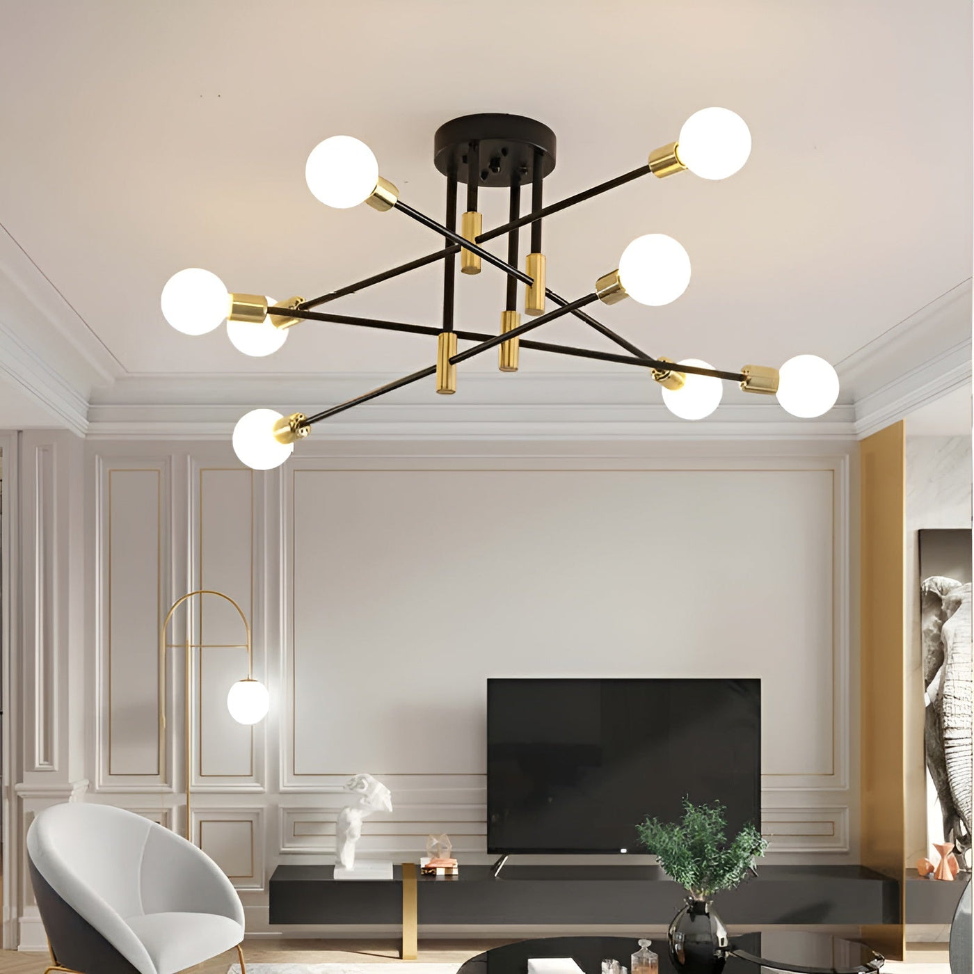 TimelessGlow Light – Retro LED Deckenleuchte