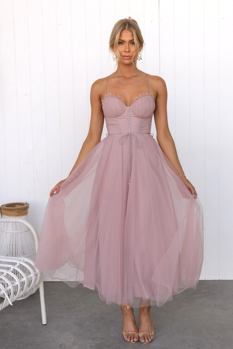 Kallystah | Ärmelloses Midikleid