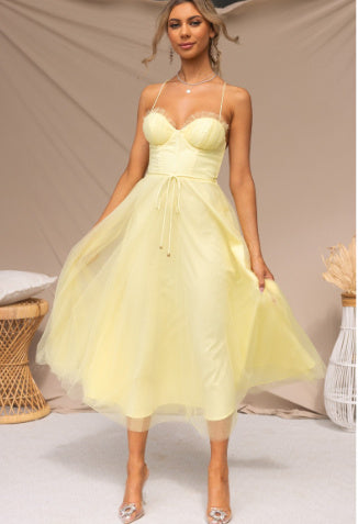 Kallystah | Ärmelloses Midikleid
