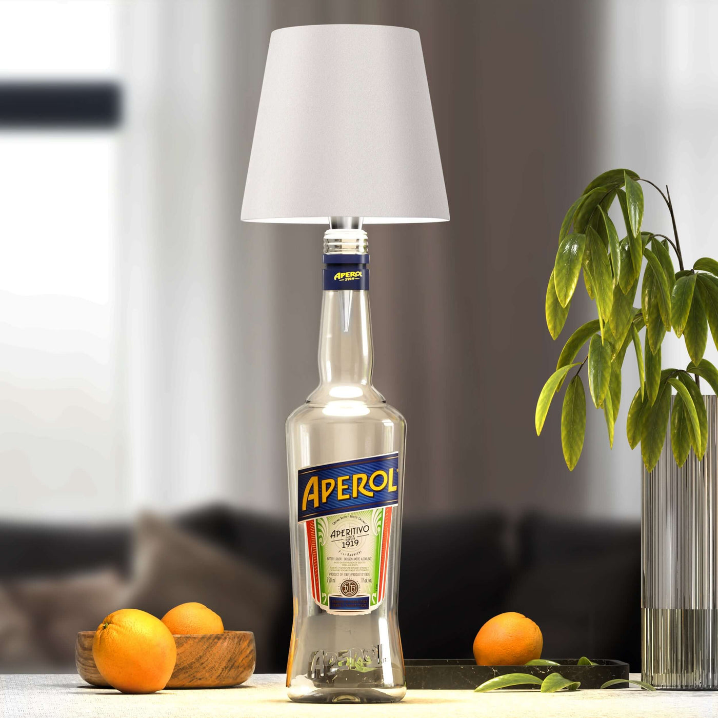 Wiederaufladbare LED-Flaschenlampe – LumoBottle