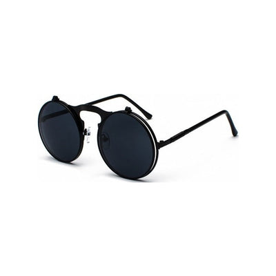 Stuttgart | Sleek Personalisierte Mode Runde Sonnenbrille für Männer