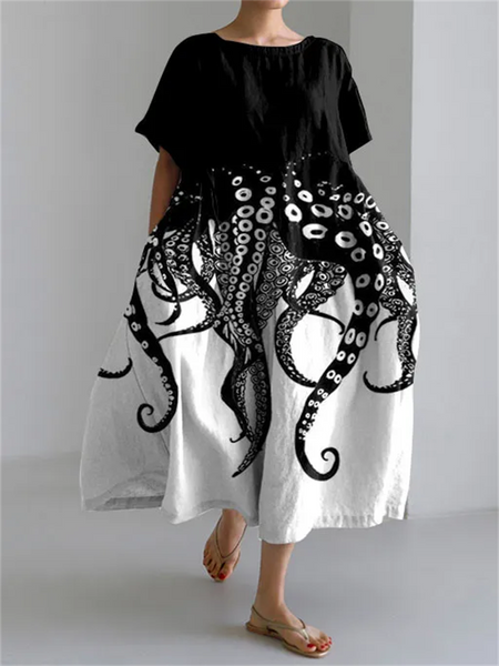 VALENTINA | Florales Sommerkleid mit schmeichelhaftem Schnitt und viel Bewegungsfreiheit