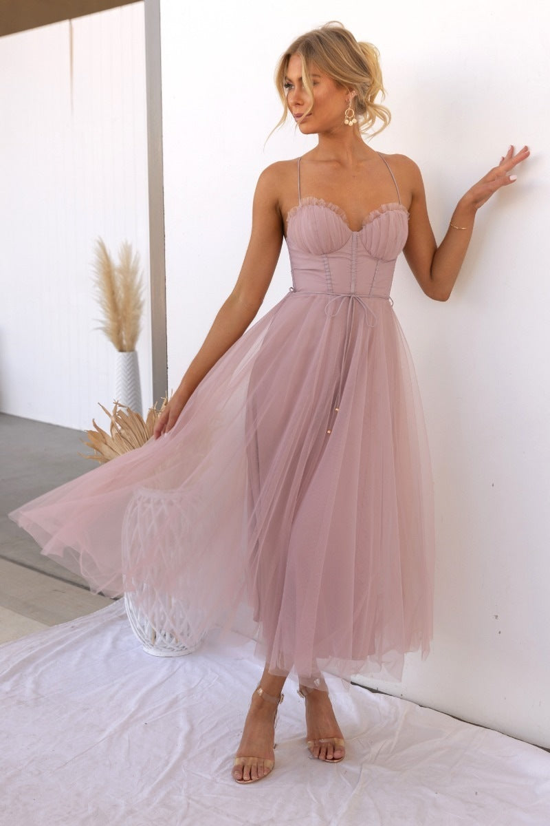 Kallystah | Ärmelloses Midikleid
