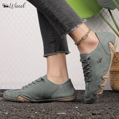Uniseks Leder Barfußschuhe – BareMotion