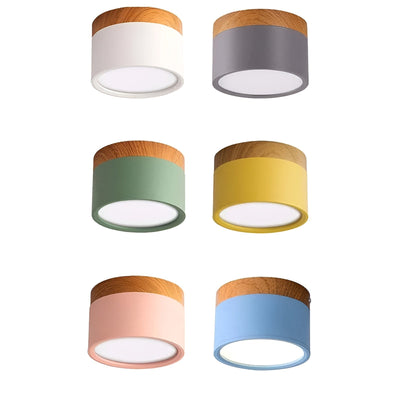 WoodTone Light - Modernes LED-Downlight für die Decke