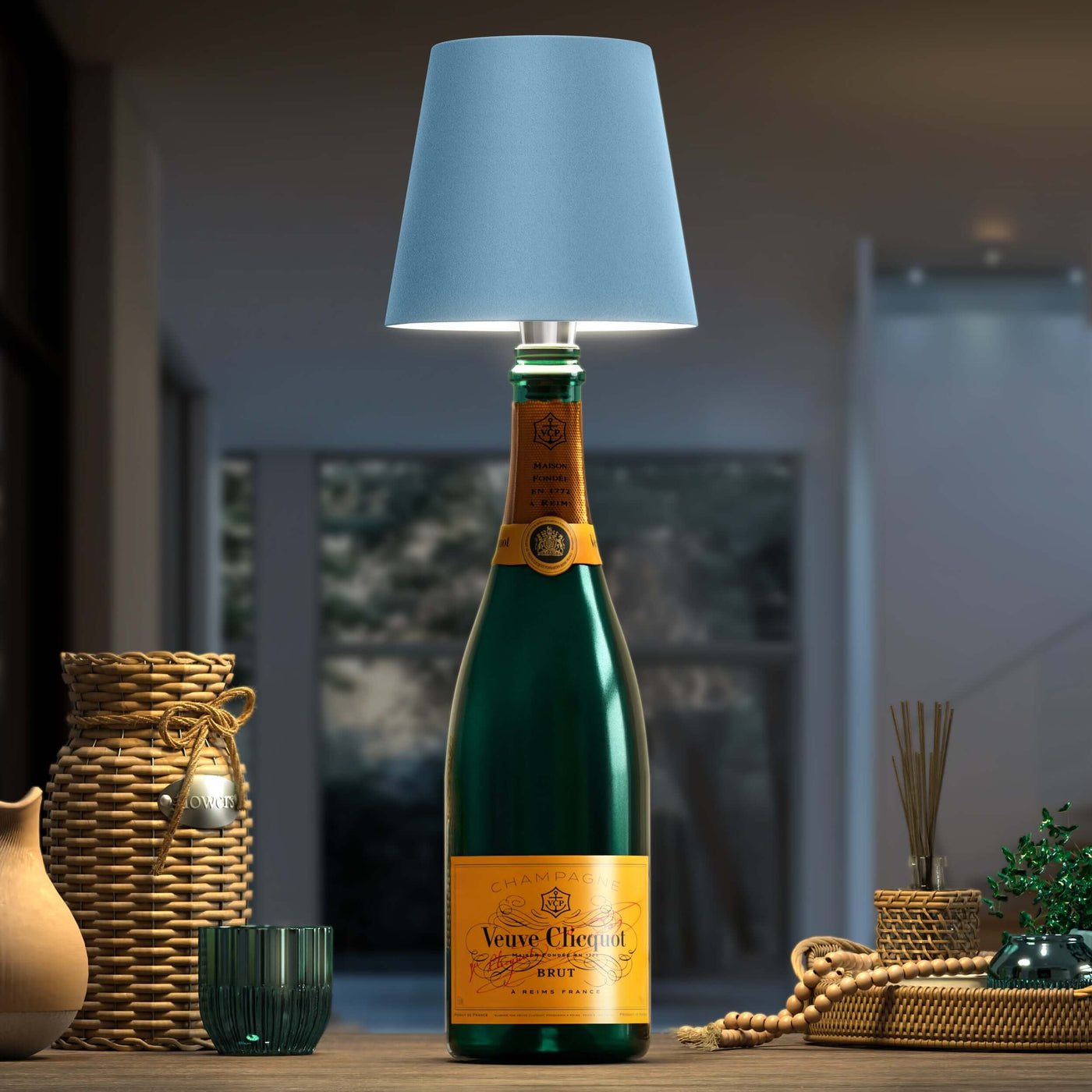 Wiederaufladbare LED-Flaschenlampe – LumoBottle