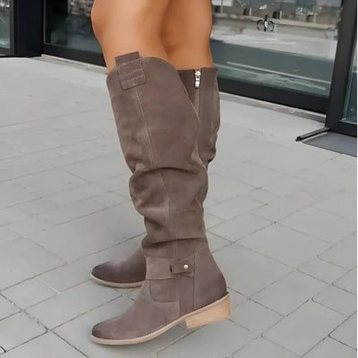 Varith™ - Premium Damenstiefel - in Beige