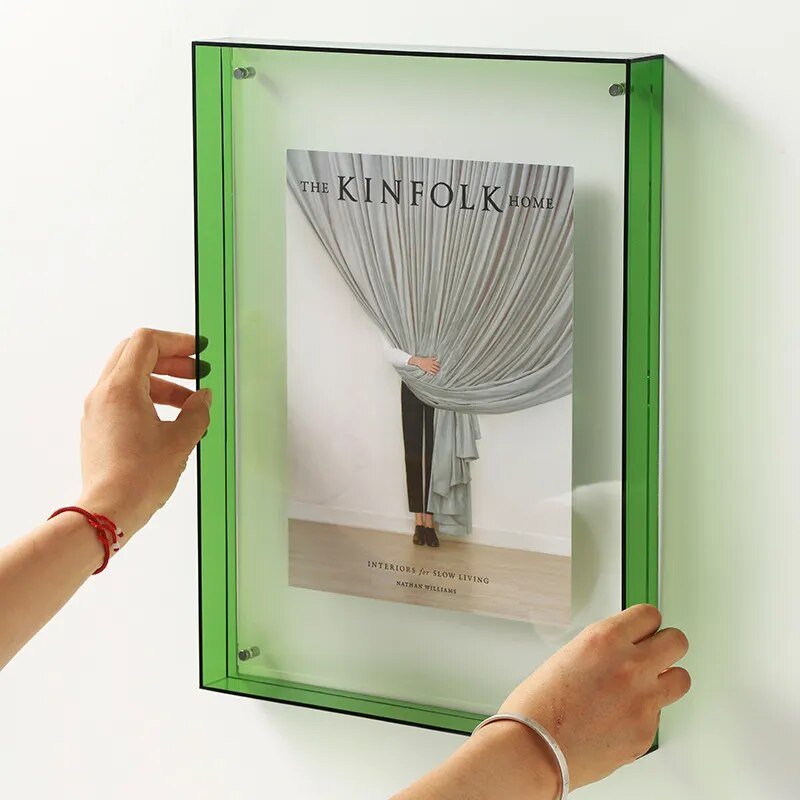 Farbige Transparente Fotohalter – FramePop