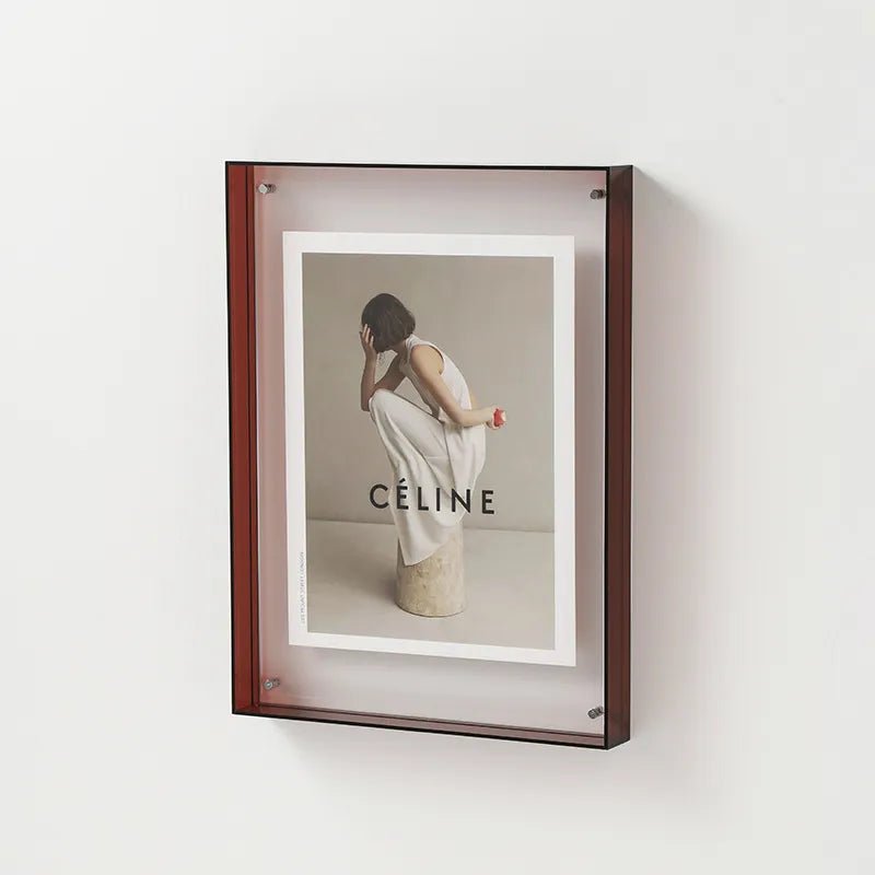 Farbige Transparente Fotohalter – FramePop