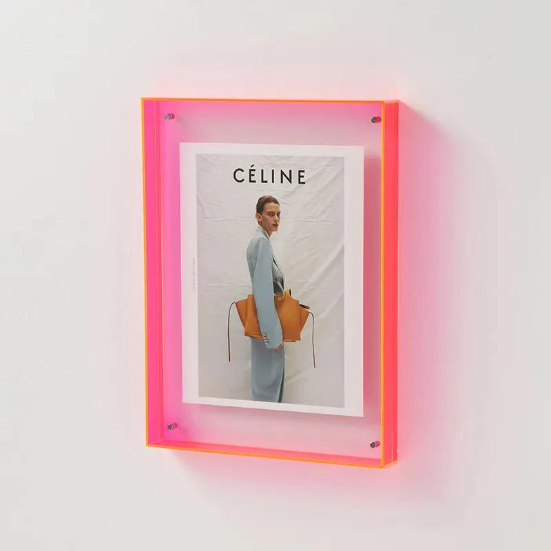 Farbige Transparente Fotohalter – FramePop