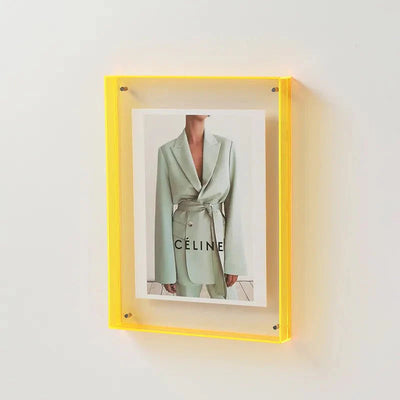 Farbige Transparente Fotohalter – FramePop
