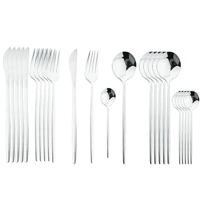 24-teiliges RVS Besteckset – Aurinox