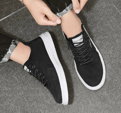 Atmungsaktive Sportschuhe für Herren in olivgrün - Milo