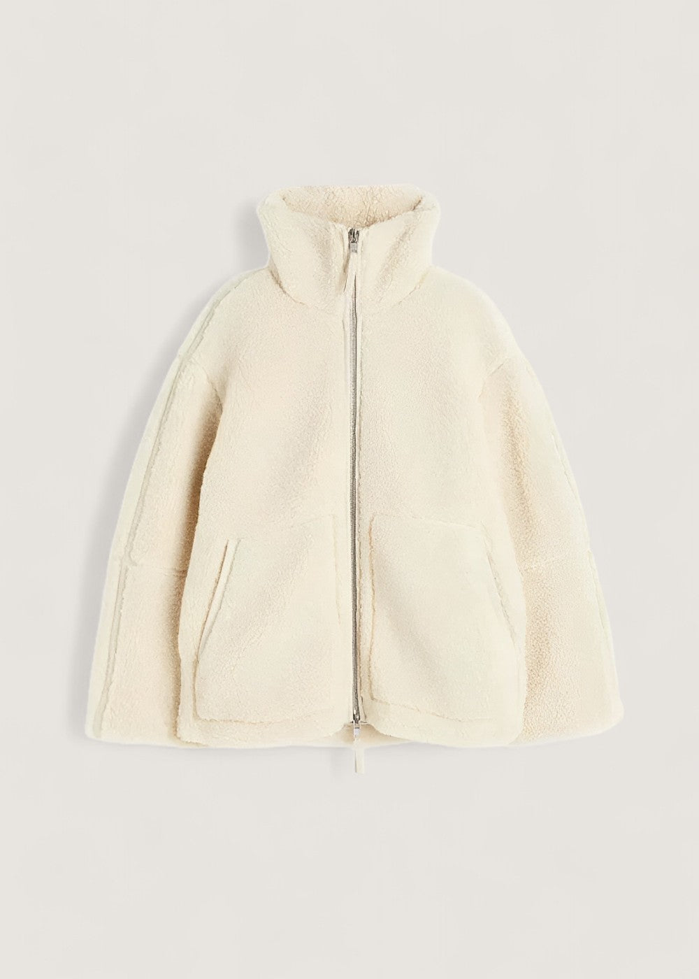 Maxine | Teddyjacke mit Reißverschluss
