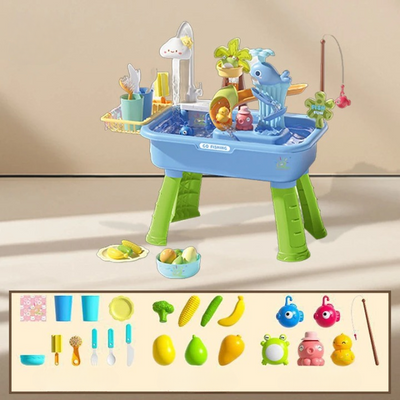 Splash ‘n Fish - Lustiges Wasser-Spiel für Kinder mit Meersalzfischfang