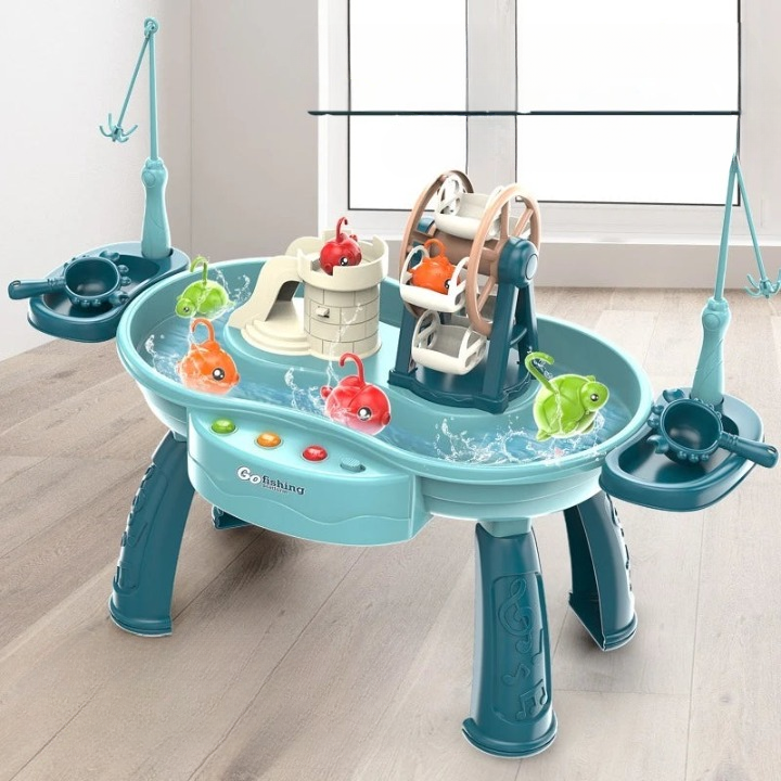 Tots’n’Trout - Multifunktionale Fischspielplattform für Kinder Montessori-Spielzeug