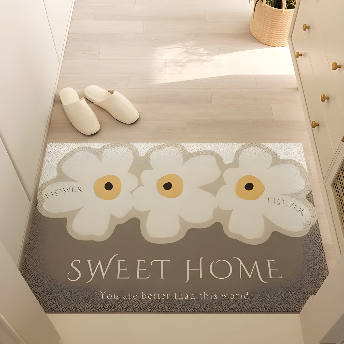 EntryEase Mat - Rutschfeste Waschbare Fußmatte für den Eingang