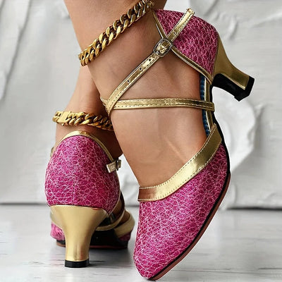 Taleia - Elegante Sandale Mit Klobigem Absatz