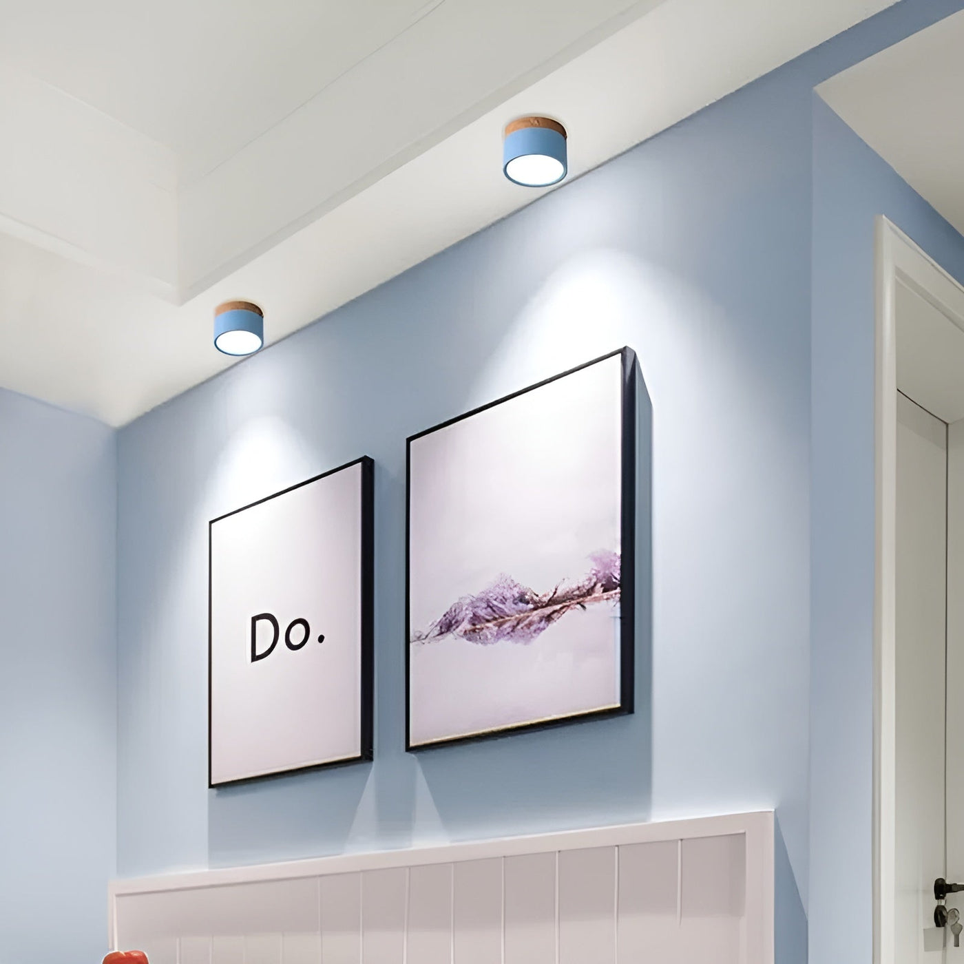 WoodTone Light - Modernes LED-Downlight für die Decke