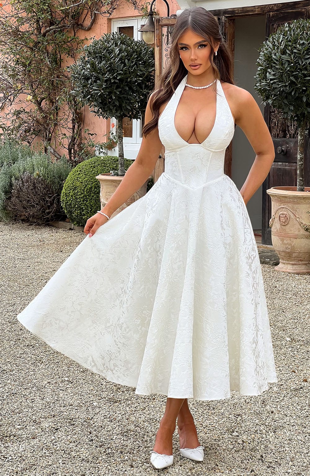 Talia – Leichtes Blumenkleid
