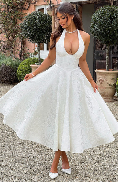 Talia – Leichtes Blumenkleid
