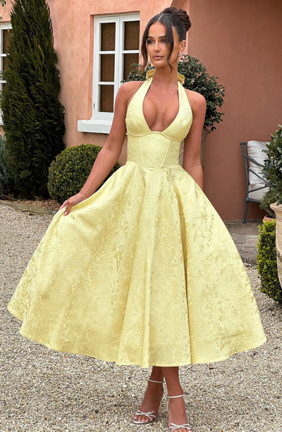 Talia – Leichtes Blumenkleid
