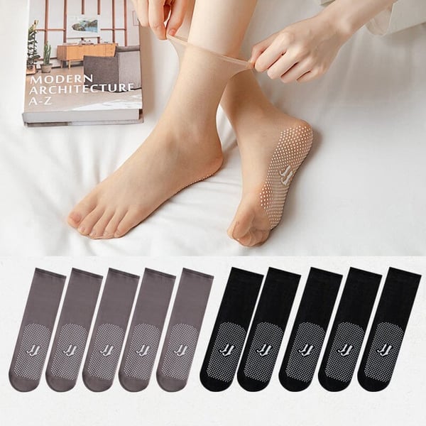 Lily - Rutschfeste Baumwollsocken für Damen