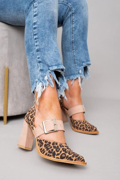 Adalina™ - Sues Sandalen mit Panther-Print