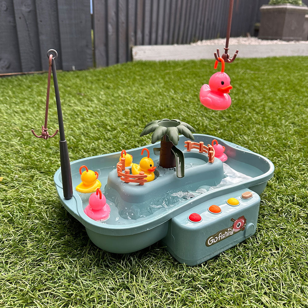 Splash & Catch – Interaktives Wasserfischspiel für Kinder, das Koordination und Fantasie fördert