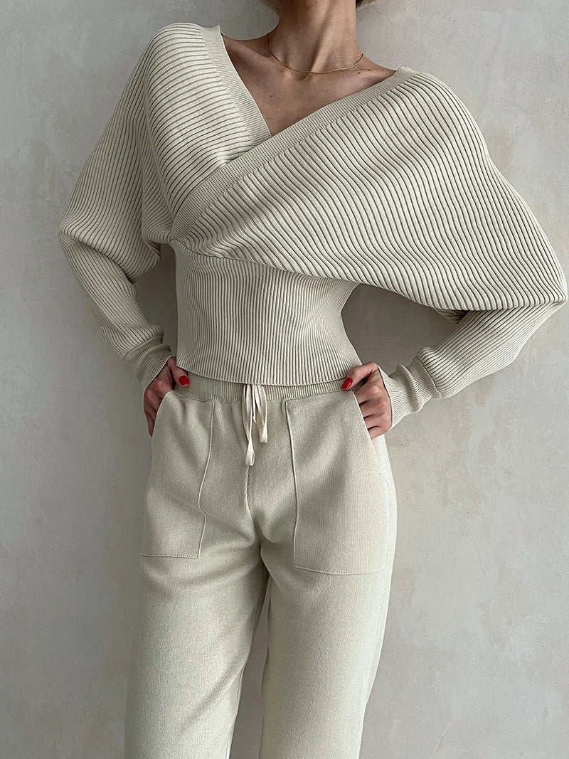Zita | Bluse mit Off-Shoulder und Überjacke