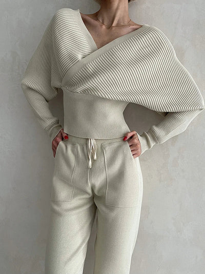Zita | Bluse mit Off-Shoulder und Überjacke