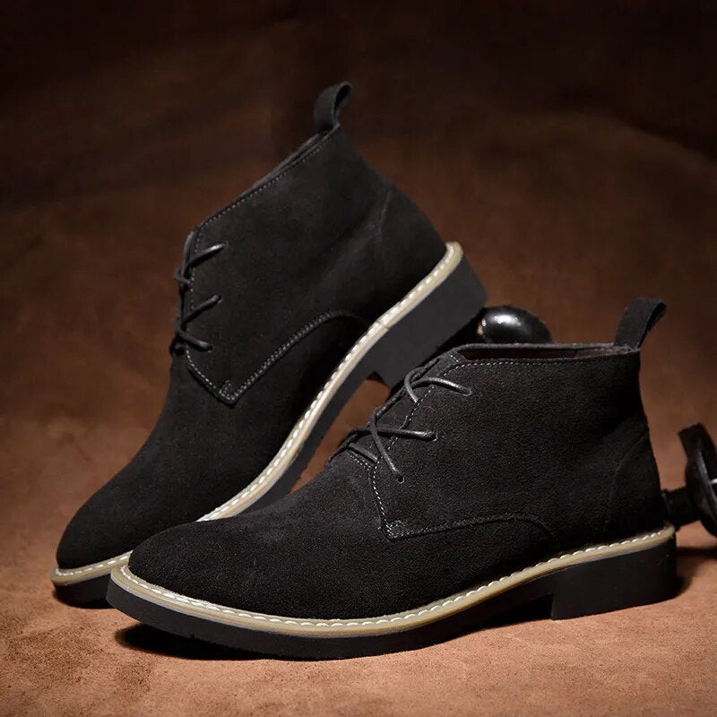 MADRID | Aufzug-Suede-Schuhe +6CM
