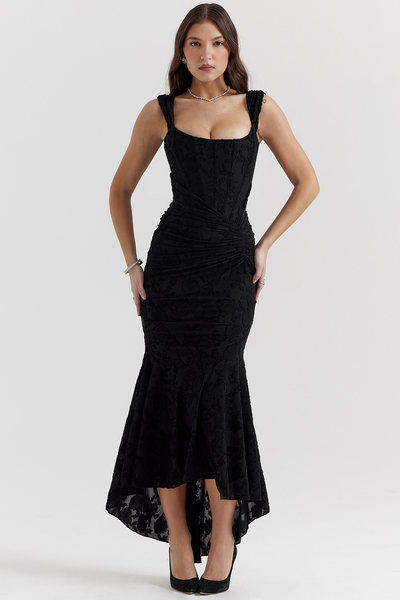 Traudel – Ärmelloses Maxikleid