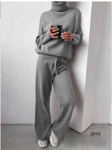 Zweiteiliges Pullover und Hosen Set