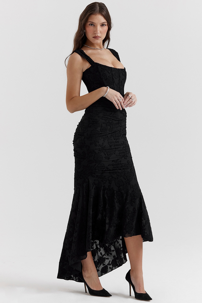Traudel – Ärmelloses Maxikleid