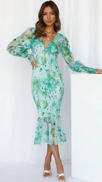 Talia – Elegantes Maxikleid