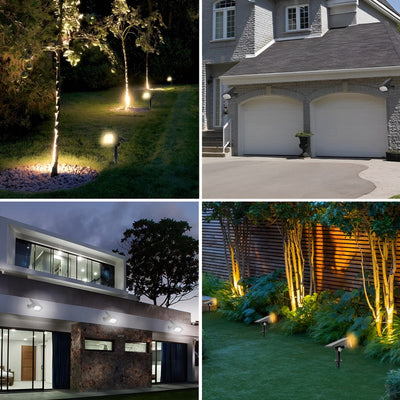 2x SunBeam Light – Kabellose LED Solar Gartenleuchte