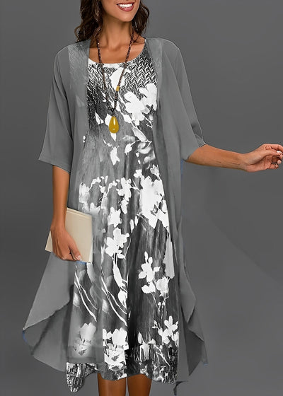 Victoria - Elegantes Sommerkleid aus Chiffon für Frauen