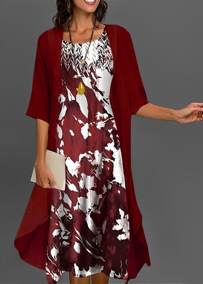 Victoria - Elegantes Sommerkleid aus Chiffon für Frauen