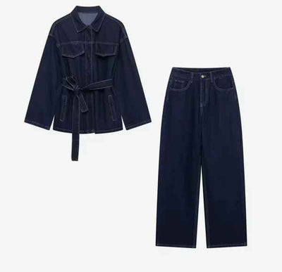 Stilvolles Denim-Set