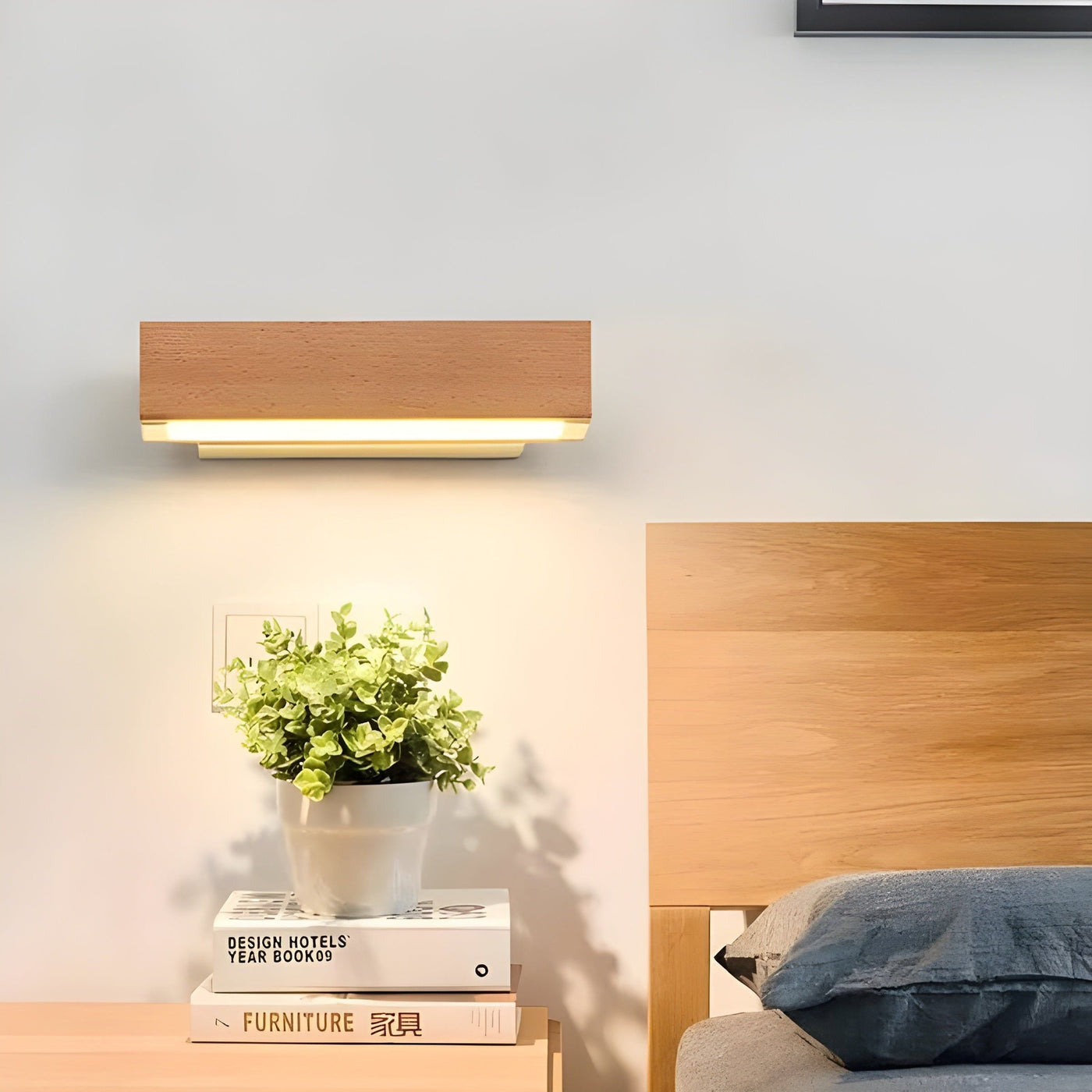 AdjustaLite Light - Nordic Holz Verstellbare LED-Wandleuchte