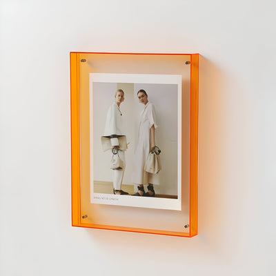 StylishSnap Frame – Farbiger Transparenter Acryl Bilderrahmen
