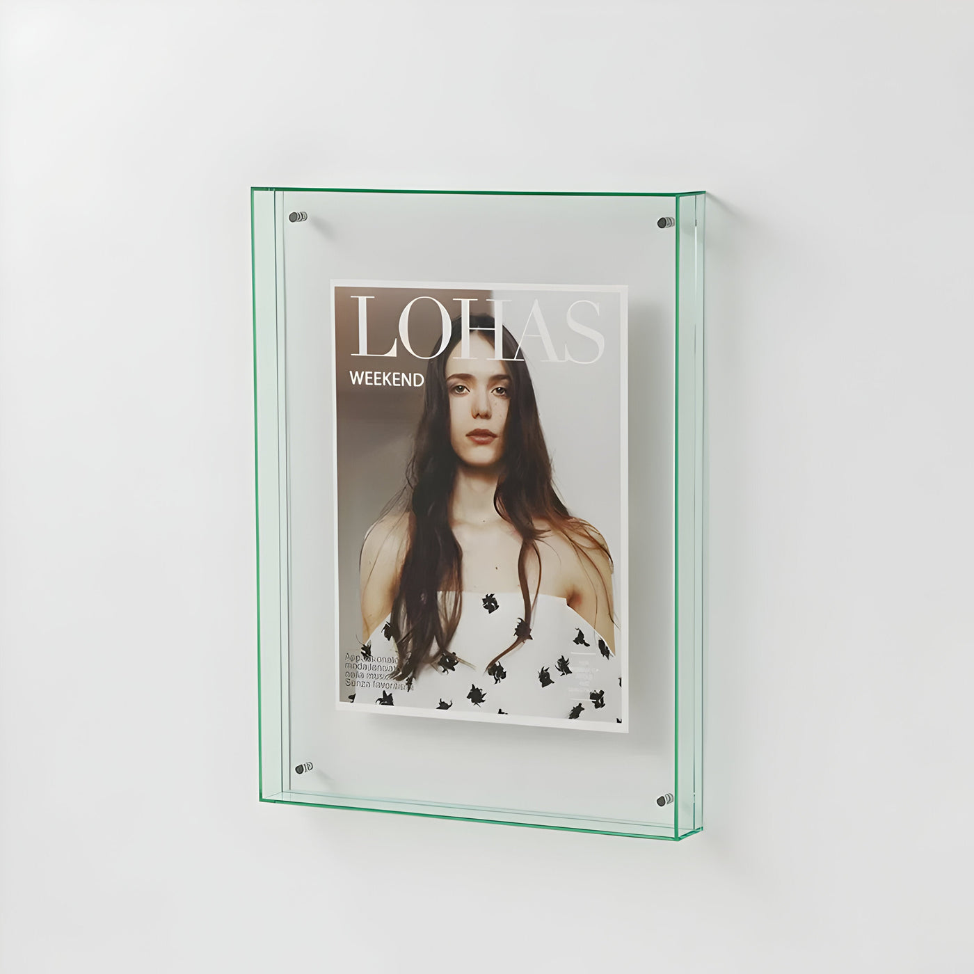 StylishSnap Frame – Farbiger Transparenter Acryl Bilderrahmen
