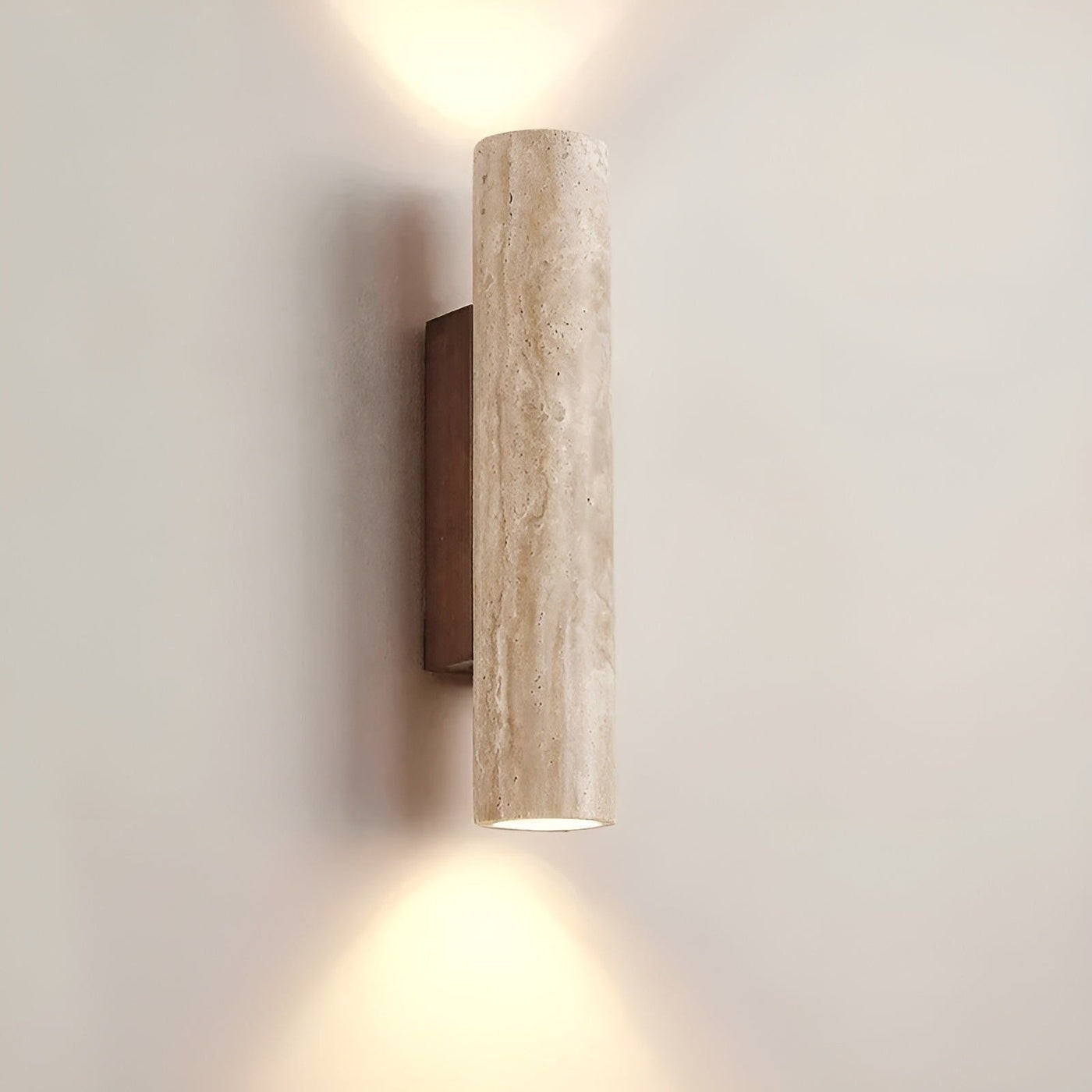 StoneLuxe Light - Japanischer Wabi-Sabi Up and Down Wandstrahler