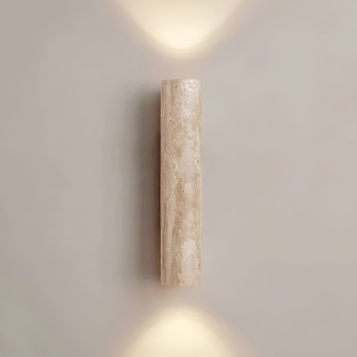StoneLuxe Light - Japanischer Wabi-Sabi Up and Down Wandstrahler